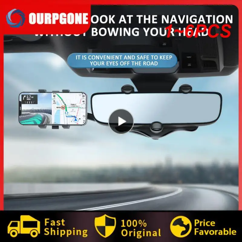 1~6PCS Rearview Mirror Phone Holder for Car Phone and GPS Mount Universal 360° Rotation Adjustable Telescopic Car Phone Holder
1~6PCS Rearview Mirror Phone Holder for Car Phone and GPS Mount Universal 360° Rotation Adjustable Telescopic Car Phone Holder