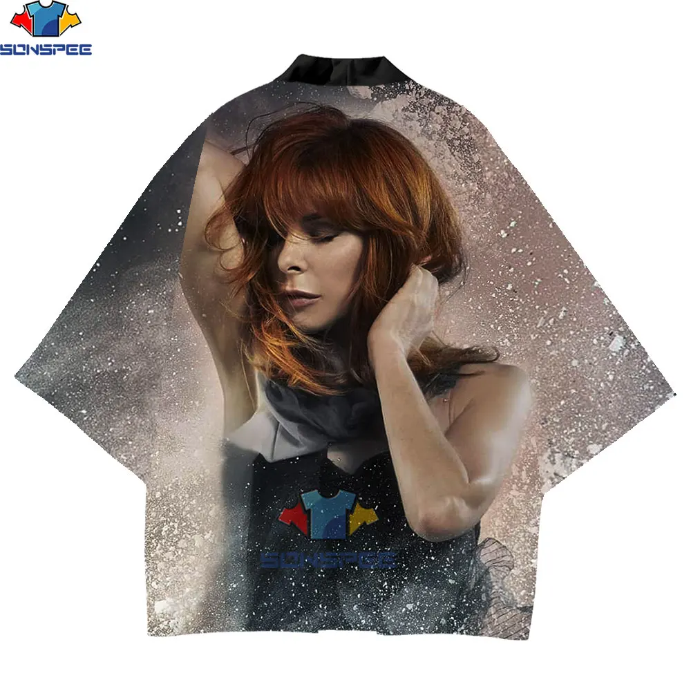 SONSPEE 3D Print Star Mylene Farmer Japon Haori Obi Yukata Men Kimono Male Black Japanese Traditional Streetwear Cardigan Man
SONSPEE 3D Print Star Mylene Farmer Japon Haori Obi Yukata Men Kimono Male Black Japanese Traditional Streetwear Cardigan Man