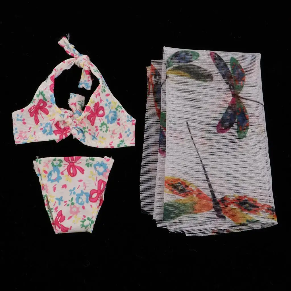 3PCS Fashion Gown Clothes Bikini Swimsuits for 30cm/11.5'' Doll Halloween Gifts 
3PCS Fashion Gown Clothes Bikini Swimsuits for 30cm/11.5'' Doll Halloween Gifts