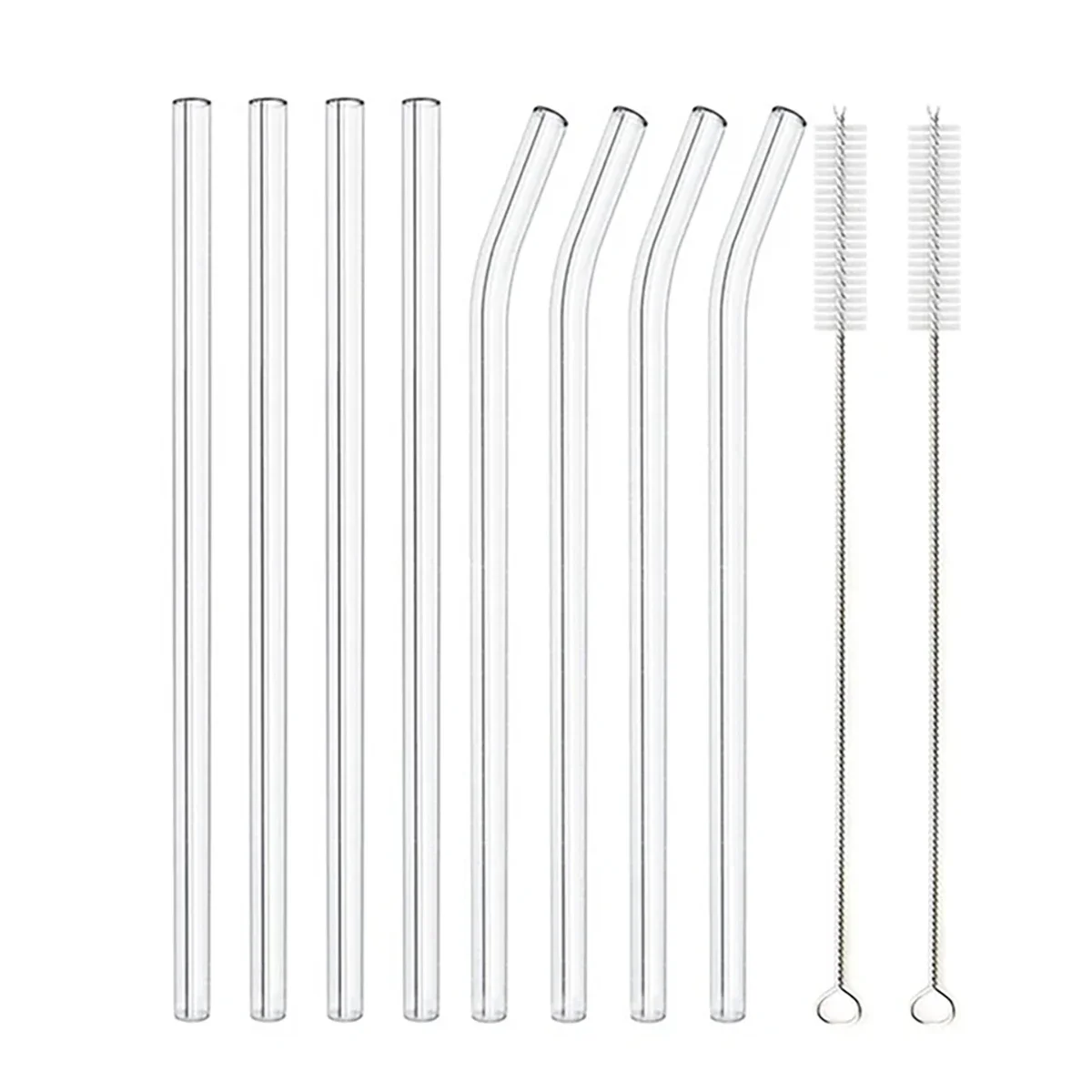 8 Упаковок Боросиликатного Стекла, Прямые Многоразовые Соломинки, Экологически Чистые Трубочки Для Питья Для Boba Bubble
8 Упаковок Боросиликатного Стекла, Прямые Многоразовые Соломинки, Экологически Чистые Трубочки Для Питья Для Boba Bubble