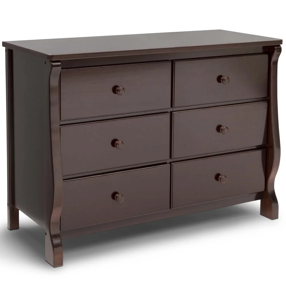 Children 6 Drawer Dresser, Dark Chocolate dressing table bedroom furniture
Children 6 Drawer Dresser, Dark Chocolate dressing table bedroom furniture