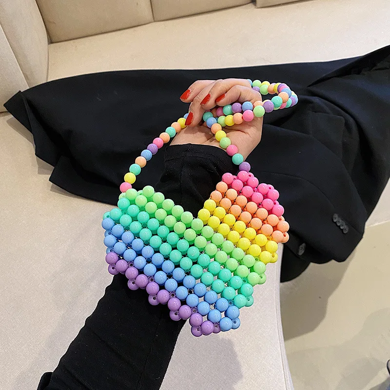 Luxury Designer Mini Beaded Pearl Bag Woven Hollow Out Women's Handbags Clutch 2022 Trend Small Female Shoulder Crossbody Bags
Luxury Designer Mini Beaded Pearl Bag Woven Hollow Out Women's Handbags Clutch 2022 Trend Small Female Shoulder Crossbody Bags