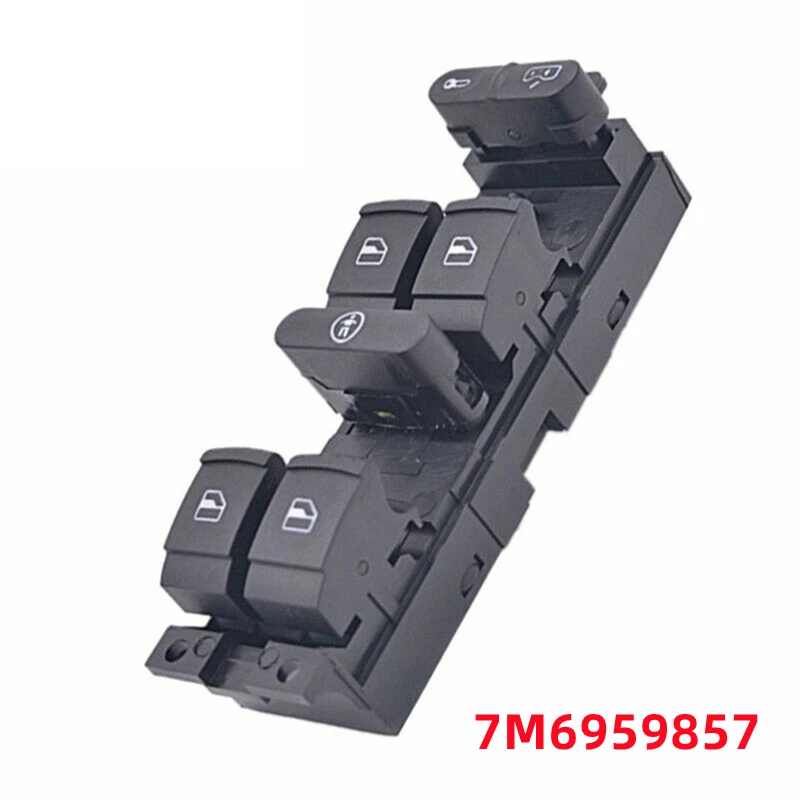 Power Window Switch Driver Side Window Control Switch For VW 1999-2005 Jetta 7M6959857
Power Window Switch Driver Side Window Control Switch For VW 1999-2005 Jetta 7M6959857
