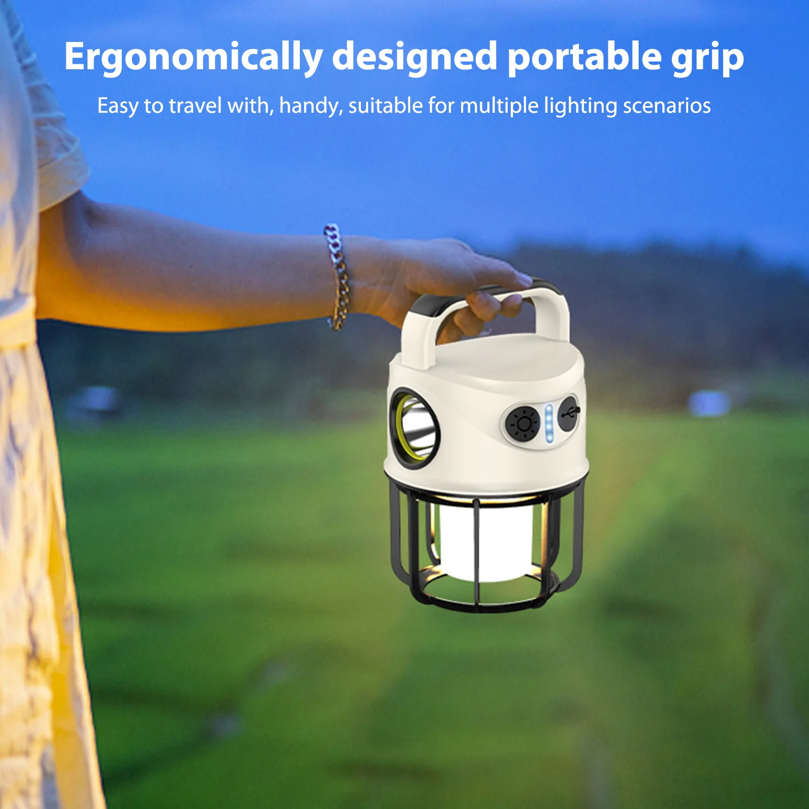Multifunctional Camping Light Type-C Charging Work Repair Lamp Power Bank Outdoor Flashlights Waterproof Camp Lighting Equipment
Multifunctional Camping Light Type-C Charging Work Repair Lamp Power Bank Outdoor Flashlights Waterproof Camp Lighting Equipment