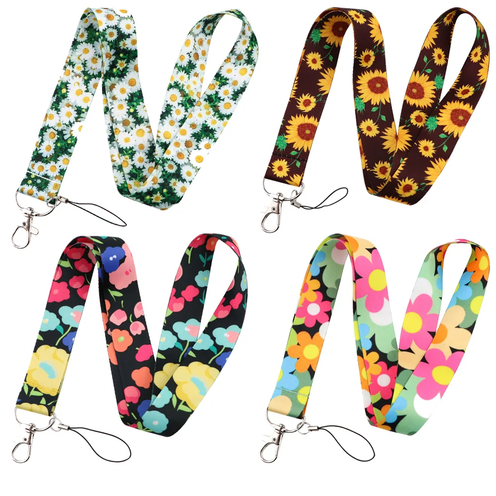 Flower Lanyard for Keys Keychain Badge Holder ID Card Pass Hang Rope Neck Strap Lanyards Mobile Phone Charm Accessories Gifts 
Flower Lanyard for Keys Keychain Badge Holder ID Card Pass Hang Rope Neck Strap Lanyards Mobile Phone Charm Accessories Gifts