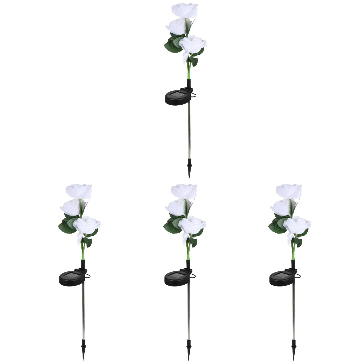 4pcs Outdoor Rose Flower Solar Light Garden Decor Yard Decorative LED Light Ornament
4pcs Outdoor Rose Flower Solar Light Garden Decor Yard Decorative LED Light Ornament