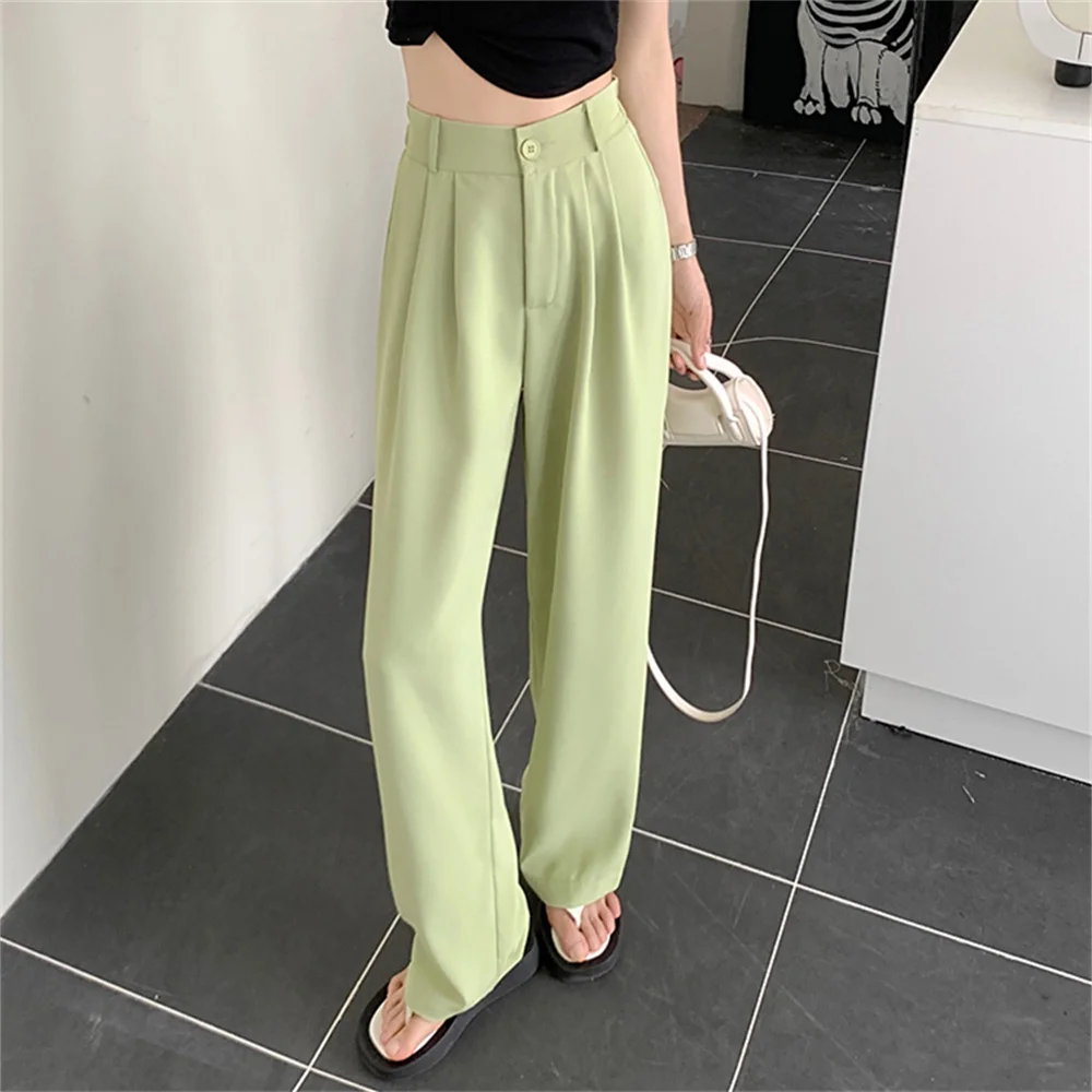 PLAMTEE 6 Colors Normcore Casual Pants Women Office Wear Solid Elastic Waist Summer Fashion Loose Straight New Slim Trousers
PLAMTEE 6 Colors Normcore Casual Pants Women Office Wear Solid Elastic Waist Summer Fashion Loose Straight New Slim Trousers