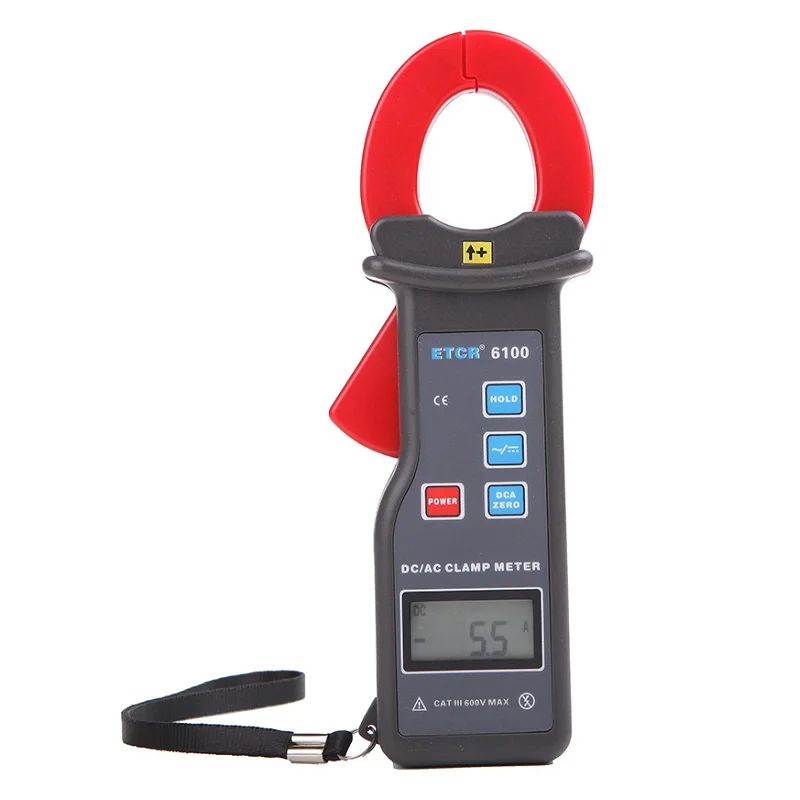 ETCR6000B ETCR6000 ETCR6100 AC/DC Leakage Current Clamp Meter 0mA-60.0A Leaker Tester Electrician Measuring Storage 99 Data
ETCR6000B ETCR6000 ETCR6100 AC/DC Leakage Current Clamp Meter 0mA-60.0A Leaker Tester Electrician Measuring Storage 99 Data