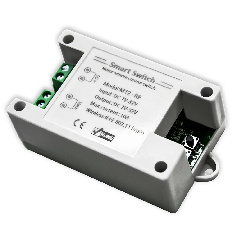 Ewelink App Remote Control Smart Motor Switch Controller Input Output DC 7-32V 12V 24V Timer DIY RF WIFI Relay Module Alexa
Ewelink App Remote Control Smart Motor Switch Controller Input Output DC 7-32V 12V 24V Timer DIY RF WIFI Relay Module Alexa