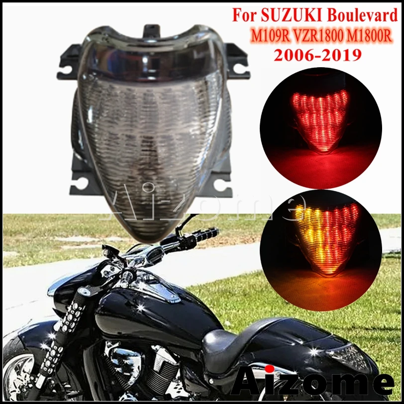 Motorcycle Tail Light Brake Lamp Turn Signals Integrated LED Taillight For Suzuki Boulevard M109R Rear Lights Assembly 2006-2009
Motorcycle Tail Light Brake Lamp Turn Signals Integrated LED Taillight For Suzuki Boulevard M109R Rear Lights Assembly 2006-2009