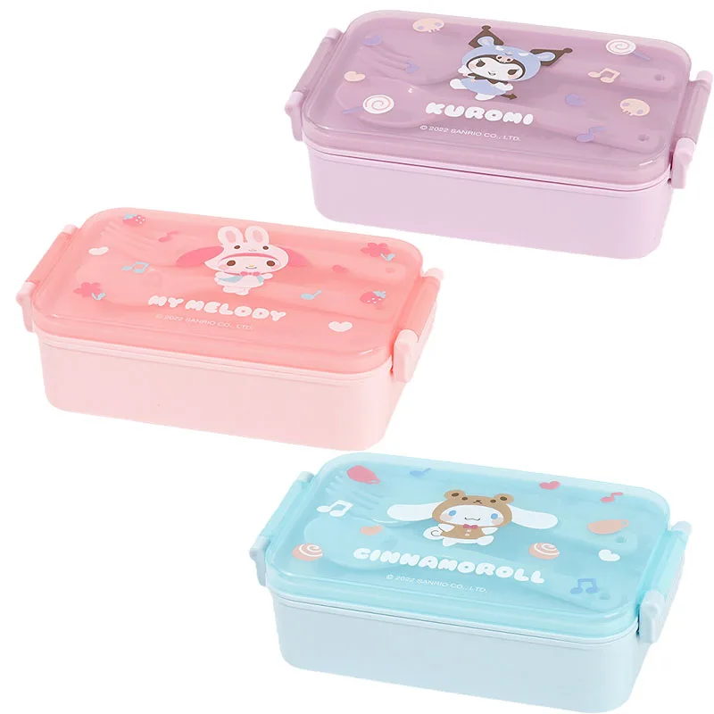 Sanrios аниме Kawaii Kuromi My Melody Cinnamoroll милый пластиковый Портативный Ланч-бокс для студентов Bento вилка ложка подарок
Sanrios аниме Kawaii Kuromi My Melody Cinnamoroll милый пластиковый Портативный Ланч-бокс для студентов Bento вилка ложка подарок