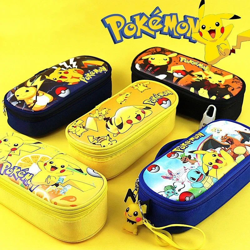 Pokemon Pikachu Pencil Case Cartoon Pencil Bag Anime Pikachu Large Capacity School Supplies Stationery Student Stationery Bag
Pokemon Pikachu Pencil Case Cartoon Pencil Bag Anime Pikachu Large Capacity School Supplies Stationery Student Stationery Bag