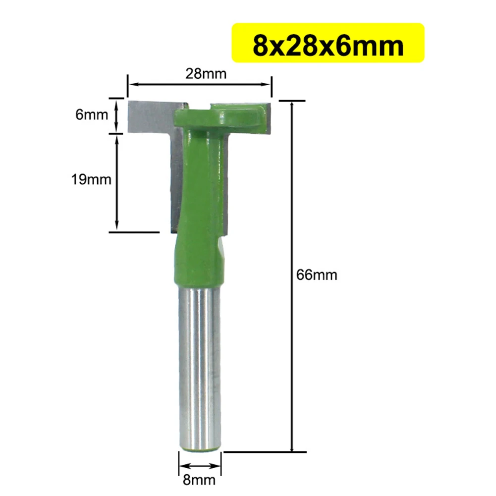 8mm Shank T-Slot Cutter Router Bit Hard Alloy Woodworking Router Bit Milling Cutter Tools For Wood Woodworking Power Tools
8mm Shank T-Slot Cutter Router Bit Hard Alloy Woodworking Router Bit Milling Cutter Tools For Wood Woodworking Power Tools