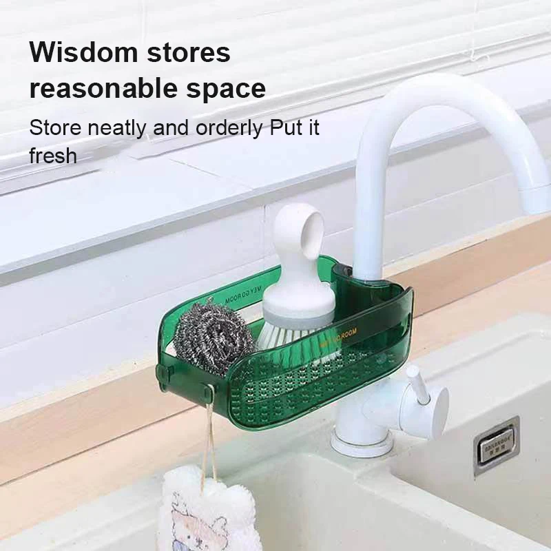Mintiml 2 in 1 Home Sink Sponge Holder Kitchen Drain Drying Rack Soap Dishcloth Shelf Kitchen Finishing Faucet Storage Rack
Mintiml 2 in 1 Home Sink Sponge Holder Kitchen Drain Drying Rack Soap Dishcloth Shelf Kitchen Finishing Faucet Storage Rack