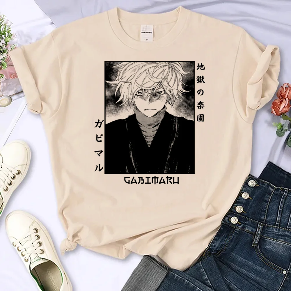 Hell's Paradise Jigoku Raku top women summer Y2K Japanese t-shirts female manga 2000s clothing
Hell's Paradise Jigoku Raku top women summer Y2K Japanese t-shirts female manga 2000s clothing