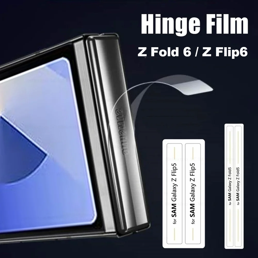 Мягкая Гидрогелевая пленка для Samsung Galaxy Z Flip 6 Fold Flip6 zflip 6fold6 на шарнирах защитный