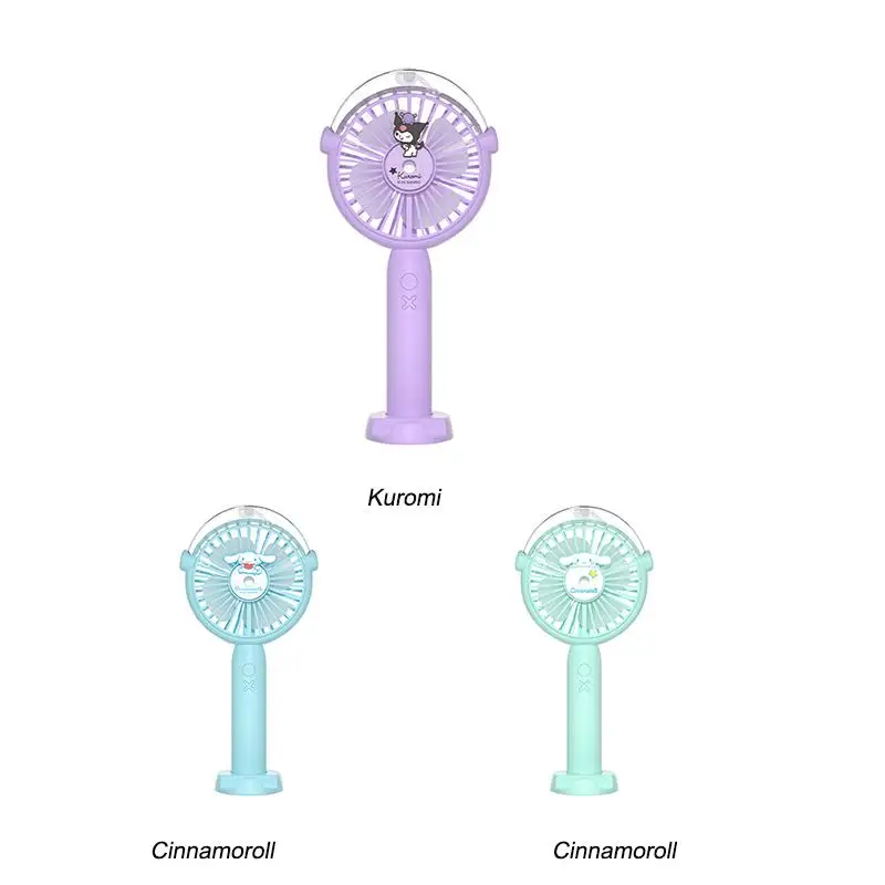 Sanrio Kuromi Usb Handheld Fan New Summer Product Spray Humidification Mini Outdoor Portable Cute Cinnamoroll Rechargeable Fan
Sanrio Kuromi Usb Handheld Fan New Summer Product Spray Humidification Mini Outdoor Portable Cute Cinnamoroll Rechargeable Fan
