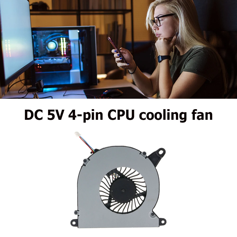 DC5V 4-pin CPU Cooling Fan for Intel NUC8i5BEH Bean Canyon NUC8 i3/i5/i7 Mini PC Host Cooler Radiator Cooling System BSC0805HA-0
DC5V 4-pin CPU Cooling Fan for Intel NUC8i5BEH Bean Canyon NUC8 i3/i5/i7 Mini PC Host Cooler Radiator Cooling System BSC0805HA-0