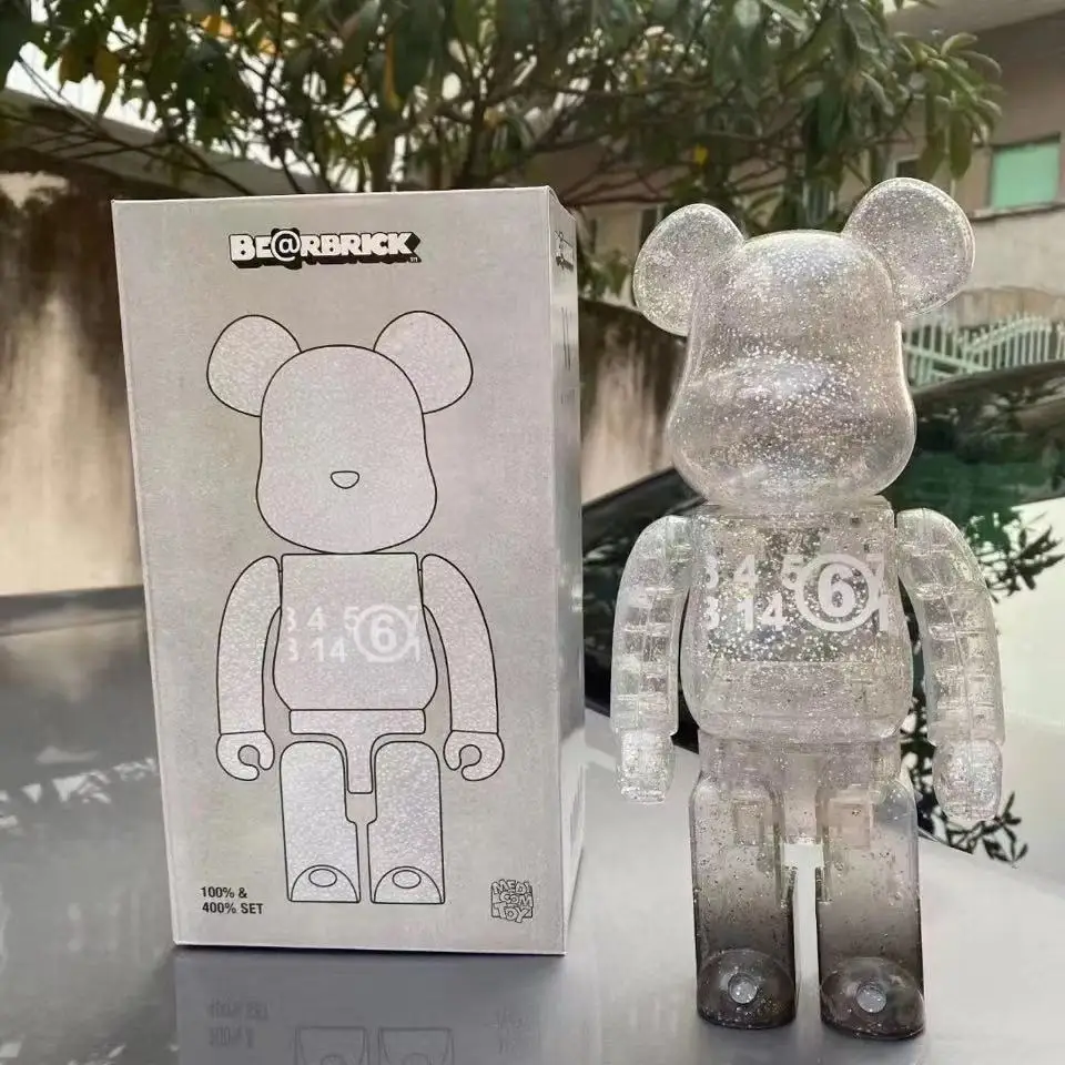 Bearbricklys Shiny Silver 28cm 400% Bear Brick Building Blocks Bear Toy Anime Action Figures Pop Paint Dolls Kids Toys
Bearbricklys Shiny Silver 28cm 400% Bear Brick Building Blocks Bear Toy Anime Action Figures Pop Paint Dolls Kids Toys