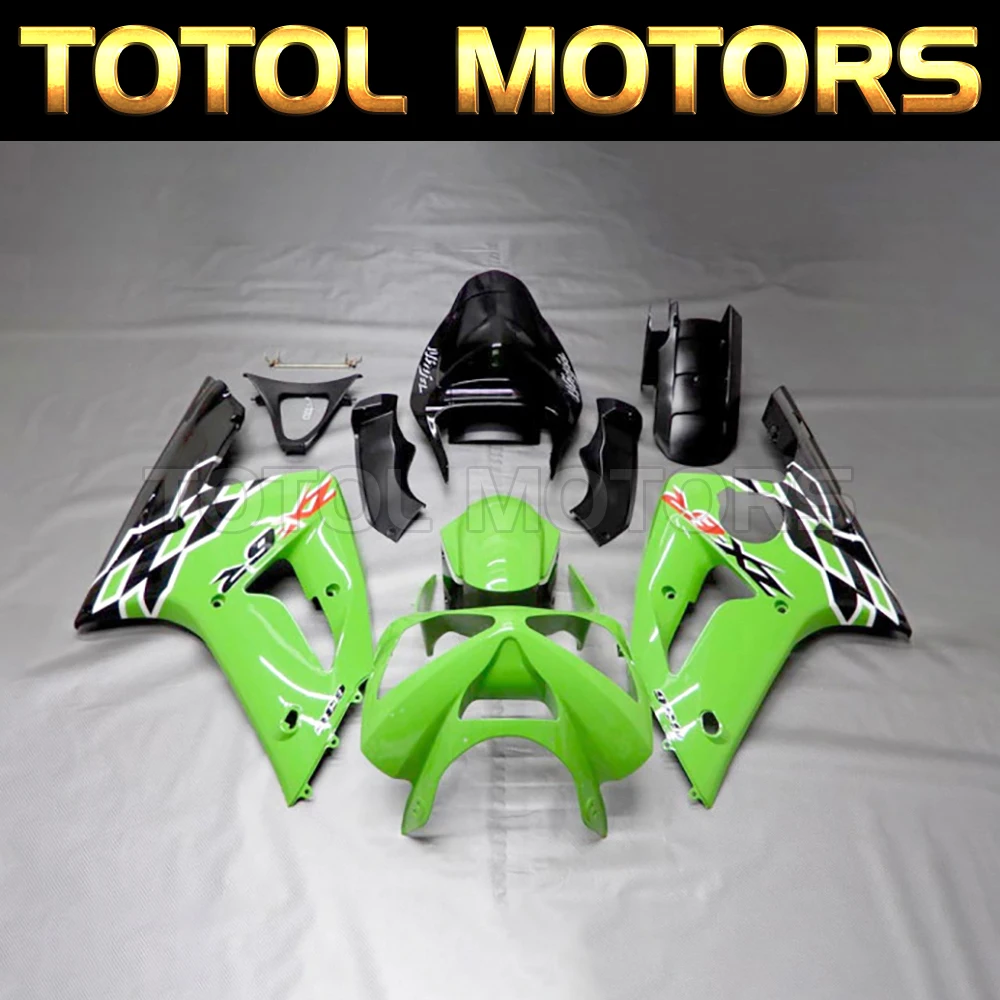 Motorcycle Fairings Kit Fit For zx-6r 2003 2004 636 Bodywork Set High Quality Injection Ninja Black Green 
Motorcycle Fairings Kit Fit For zx-6r 2003 2004 636 Bodywork Set High Quality Injection Ninja Black Green