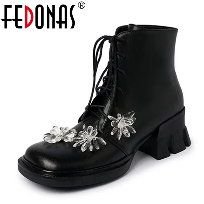 Женские ботильоны из коровьей кожи FEDONAS, Черные полусапожки со стразами, теплая обувь для вечерние НКИ на осень и зиму 2019
Женские ботильоны из коровьей кожи FEDONAS, Черные полусапожки со стразами, теплая обувь для вечерние НКИ на осень и зиму 2019