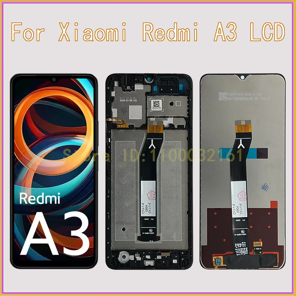 ЖК-экран 6 71 дюйма для Redmi A3 23129RN5 1X дисплей 23129RN51X сборка дигитайзер ЖК-запчасти