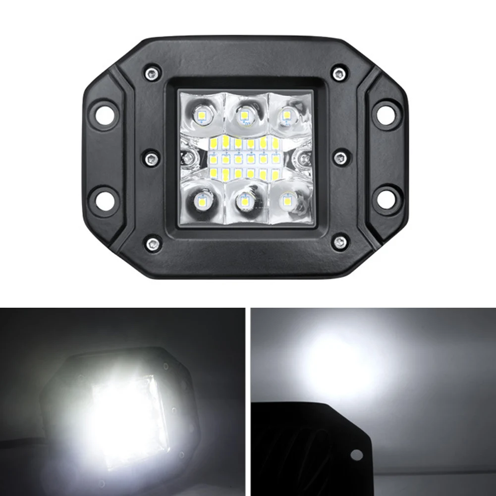 5" Flush Mount LED Work Lights Bar OffRoad 12V/24V Spot Flood LED Light Bar Working Lamps 6000k Super Bright For ATV Truck
5" Flush Mount LED Work Lights Bar OffRoad 12V/24V Spot Flood LED Light Bar Working Lamps 6000k Super Bright For ATV Truck