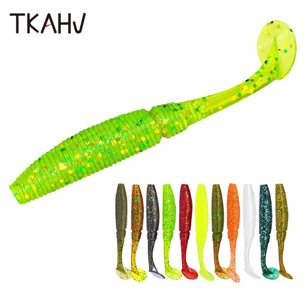 TKAHV 5 PCS 75mm 3.2g Paddle Tail Shad Lure Worm Swimbaits Wobblers Artificial Soft Bait Jig Carp Bass Silicone Fishing Trout
TKAHV 5 PCS 75mm 3.2g Paddle Tail Shad Lure Worm Swimbaits Wobblers Artificial Soft Bait Jig Carp Bass Silicone Fishing Trout