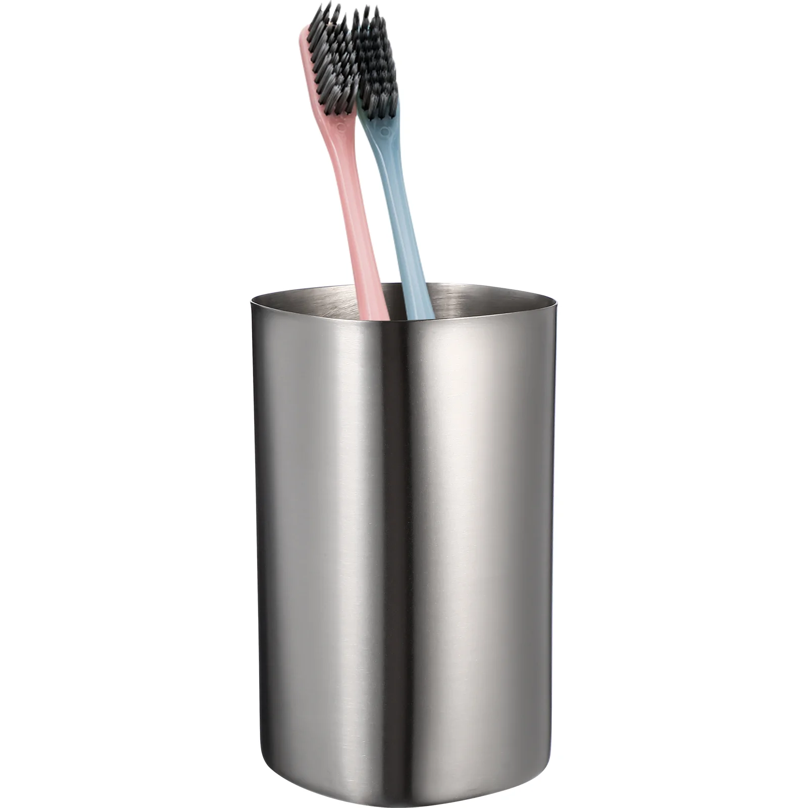 1Pc Stainless Steel Water Cup Metal Tooth Brush Mug Simple Silver Color Tumbler for Men Women Students Vases
1Pc Stainless Steel Water Cup Metal Tooth Brush Mug Simple Silver Color Tumbler for Men Women Students Vases