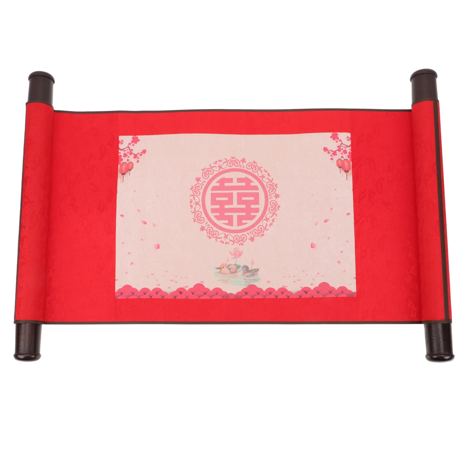 Chinese Scroll Wedding Paper Vow Red Japanese Calligraphy Blank Rollenvelopes Chunlian Painting Certificate Hisher Favors Book
Chinese Scroll Wedding Paper Vow Red Japanese Calligraphy Blank Rollenvelopes Chunlian Painting Certificate Hisher Favors Book