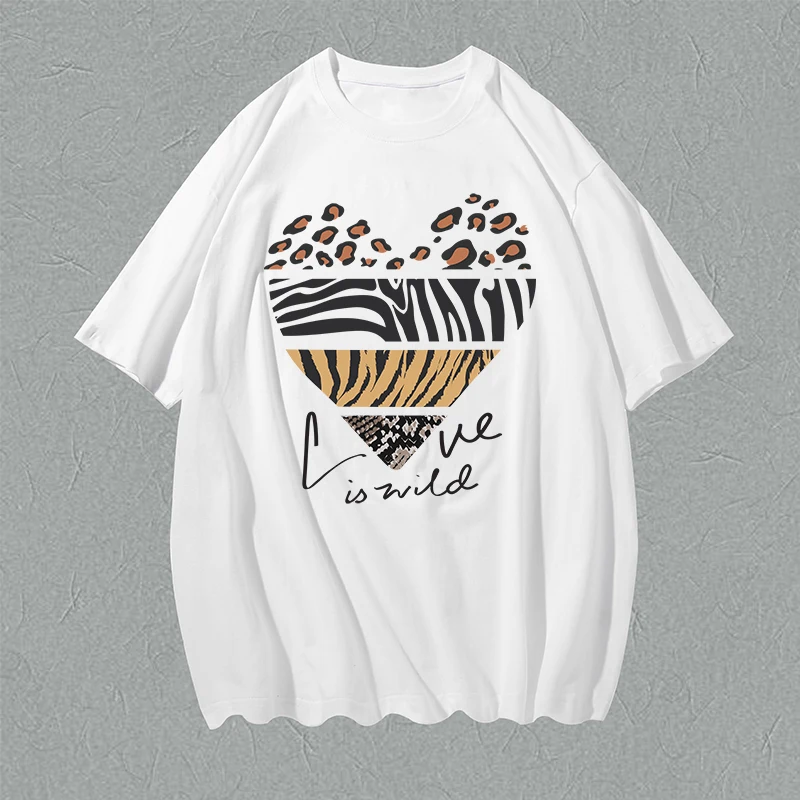 

Модная хлопковая футболка с черепом, надписью Love и цифрами для пары, симпатичная велосипедная футболка без рисунка в готическом стиле для п...