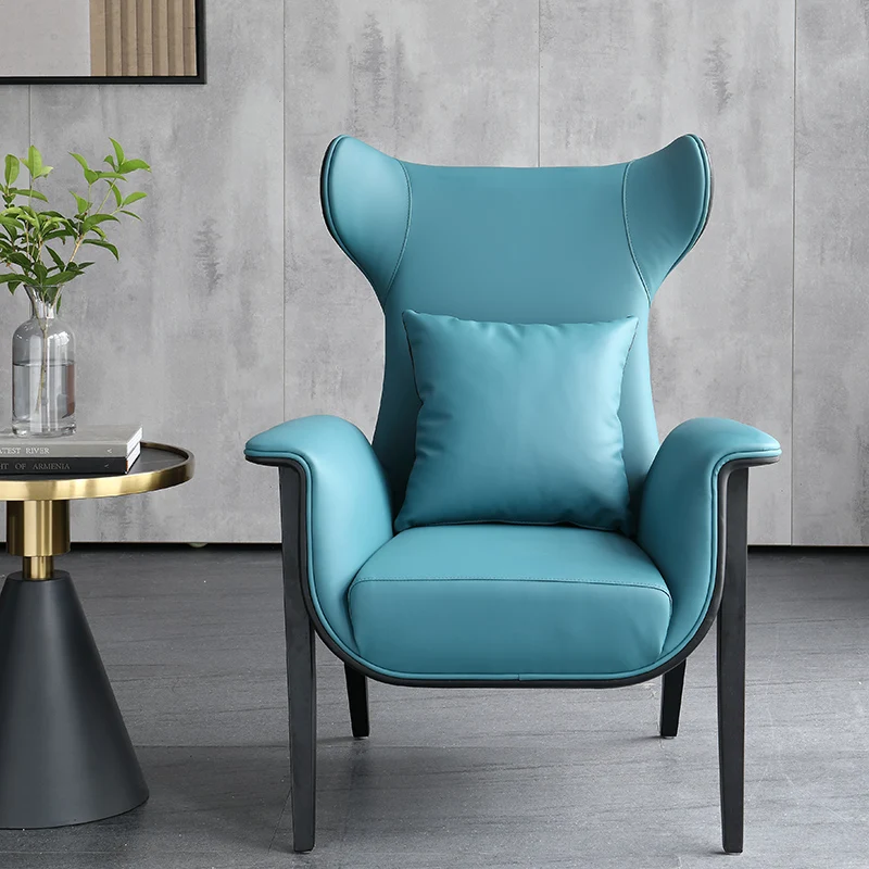 Ox horn lazy chair Nordic modern simple fashion style sofa chair adult shaped master design leather light luxury
Ox horn lazy chair Nordic modern simple fashion style sofa chair adult shaped master design leather light luxury