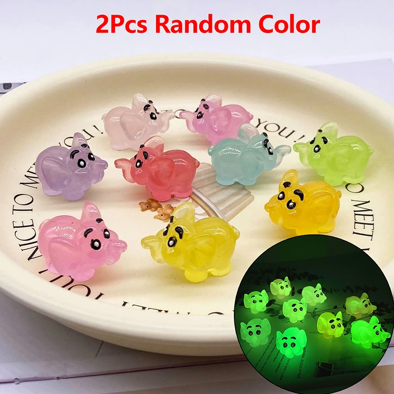2Pcs Luminous Elephant Ornament Mini Color Cartoon Animal Doll Micro Landscape Decoration Dollhouse Miniature Toy
2Pcs Luminous Elephant Ornament Mini Color Cartoon Animal Doll Micro Landscape Decoration Dollhouse Miniature Toy