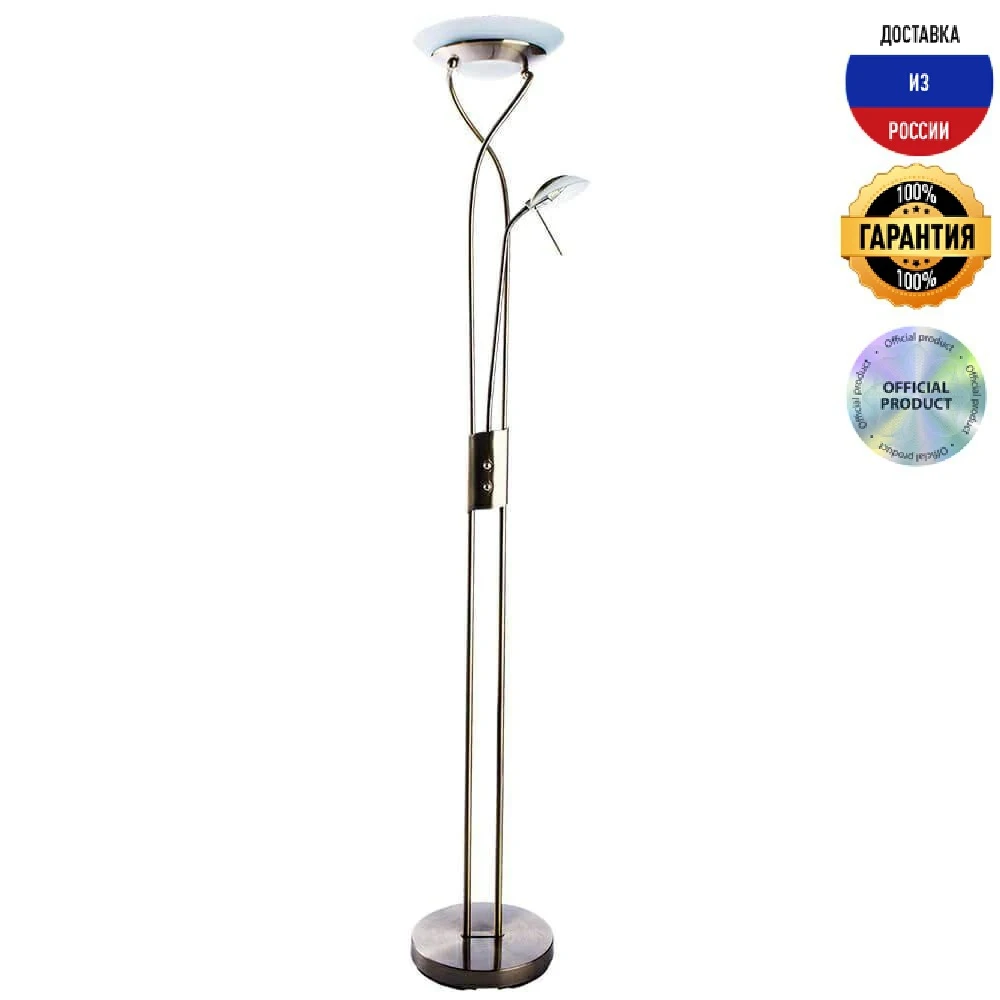 Торшер Arte Lamp Duetto A4399PN-2SS | Освещение