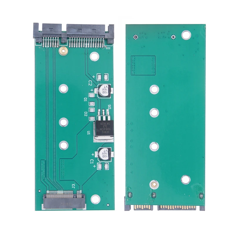 M2 SATA Adapter Raiser M2 to SATA Adapter M.2 to SATA Adapter M.2 NGFF Converter 2.5" SATA3.0 6G Card B Key for 2230-2280 M2 SSD
M2 SATA Adapter Raiser M2 to SATA Adapter M.2 to SATA Adapter M.2 NGFF Converter 2.5" SATA3.0 6G Card B Key for 2230-2280 M2 SSD