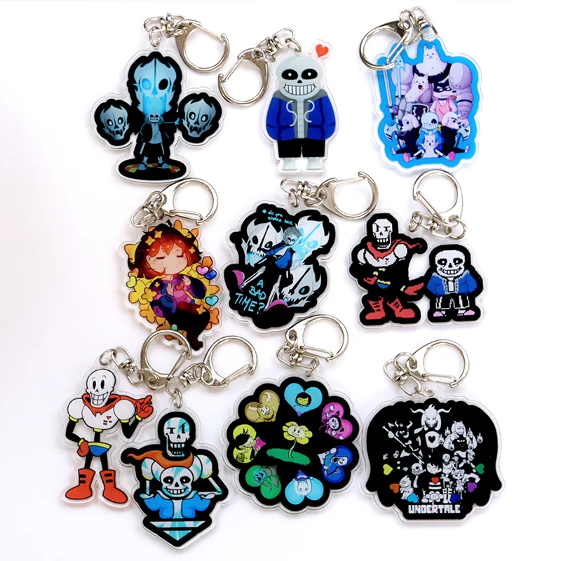Game Undertale Figure Same Acrylic Keychain Toriel Accessories Cartoon Backpack Pendant Frisk Flower Keyrings
Game Undertale Figure Same Acrylic Keychain Toriel Accessories Cartoon Backpack Pendant Frisk Flower Keyrings