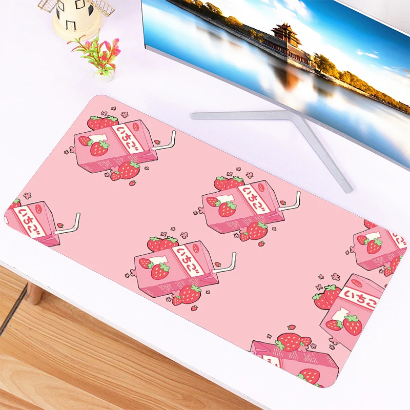 Milk Pink Mouse Pad Anime Gaming Mousepad Large Cute Mouse Mats Kawaii Carpet Keyboard Pad Fashion Office Computer Desk Mat
Milk Pink Mouse Pad Anime Gaming Mousepad Large Cute Mouse Mats Kawaii Carpet Keyboard Pad Fashion Office Computer Desk Mat
