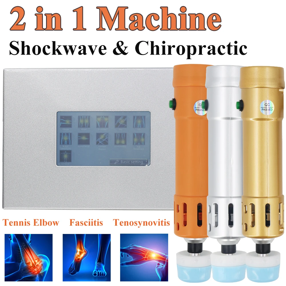 Shockwave Therapy Machine & Chiropractic Tools 2-in-1 Massager Multifunction Joint Pain Relief ED Treatment Health Care Massage
Shockwave Therapy Machine & Chiropractic Tools 2-in-1 Massager Multifunction Joint Pain Relief ED Treatment Health Care Massage