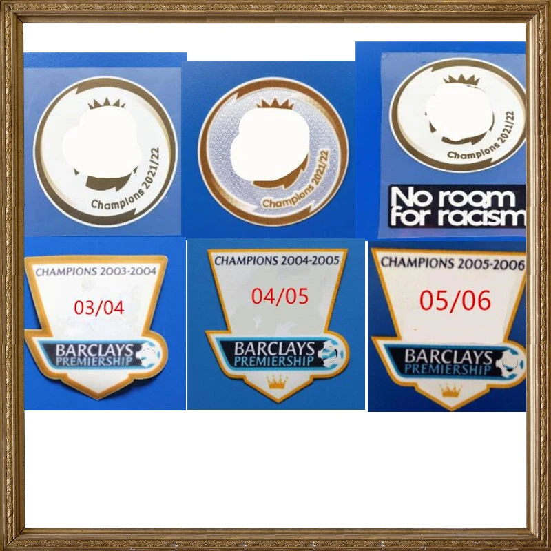 New Patch Retro Premier 2003/2004/2005/2006/ 2021/2022 Soccer Patch Heat Transfer Badge
New Patch Retro Premier 2003/2004/2005/2006/ 2021/2022 Soccer Patch Heat Transfer Badge