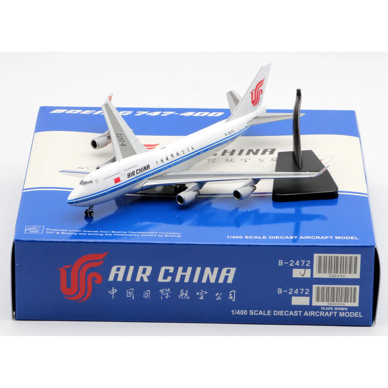 XX4890 Alloy Collectible Plane Gift JC Wings 1:400 Air China "StarAlliance" Boeing B747-400 Diecast Aircraft Jet Model B-2472
XX4890 Alloy Collectible Plane Gift JC Wings 1:400 Air China "StarAlliance" Boeing B747-400 Diecast Aircraft Jet Model B-2472