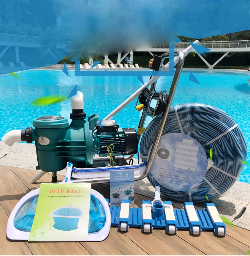 220V 2HP swimming pool/fish pond suction pump underwater vacuum cleaner pool bottom manual cleaning washing machine
220V 2HP swimming pool/fish pond suction pump underwater vacuum cleaner pool bottom manual cleaning washing machine