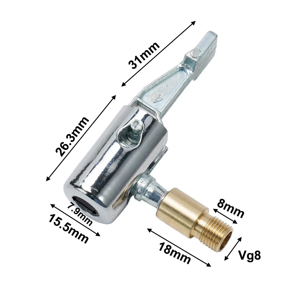 High Quality Trucks Campers Accessories Tire Chuck Tire Chuck Lock-On Tire Chuck Lock-on Tire Chuck Valve Clip
High Quality Trucks Campers Accessories Tire Chuck Tire Chuck Lock-On Tire Chuck Lock-on Tire Chuck Valve Clip