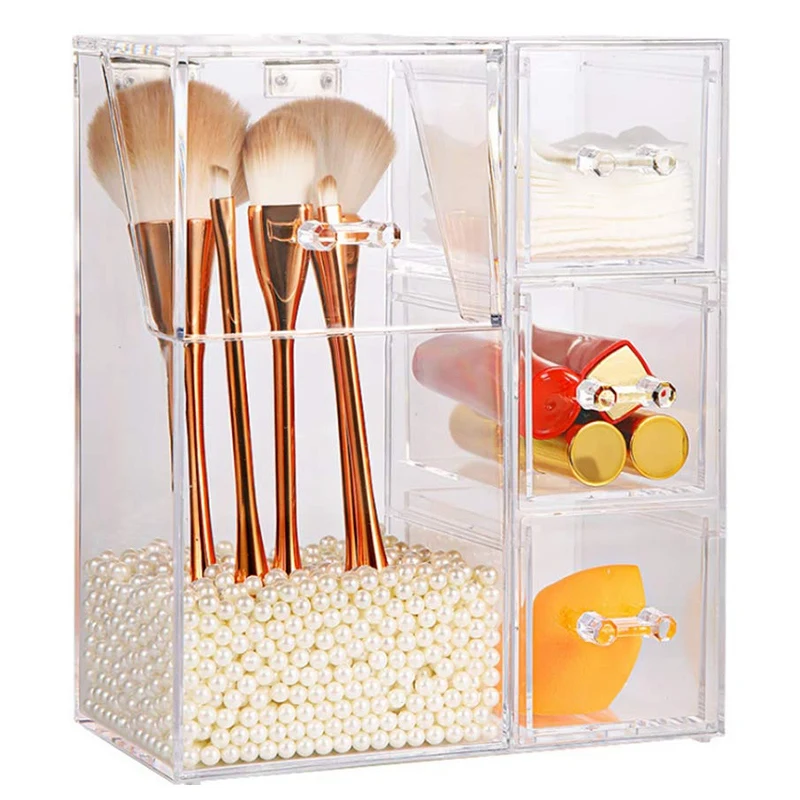 Clear Acrylic Makeup Brush Holder Makeup Organizer,Dust-Proof Cosmetic Storage Case Makeup Pencil Organizer
Clear Acrylic Makeup Brush Holder Makeup Organizer,Dust-Proof Cosmetic Storage Case Makeup Pencil Organizer