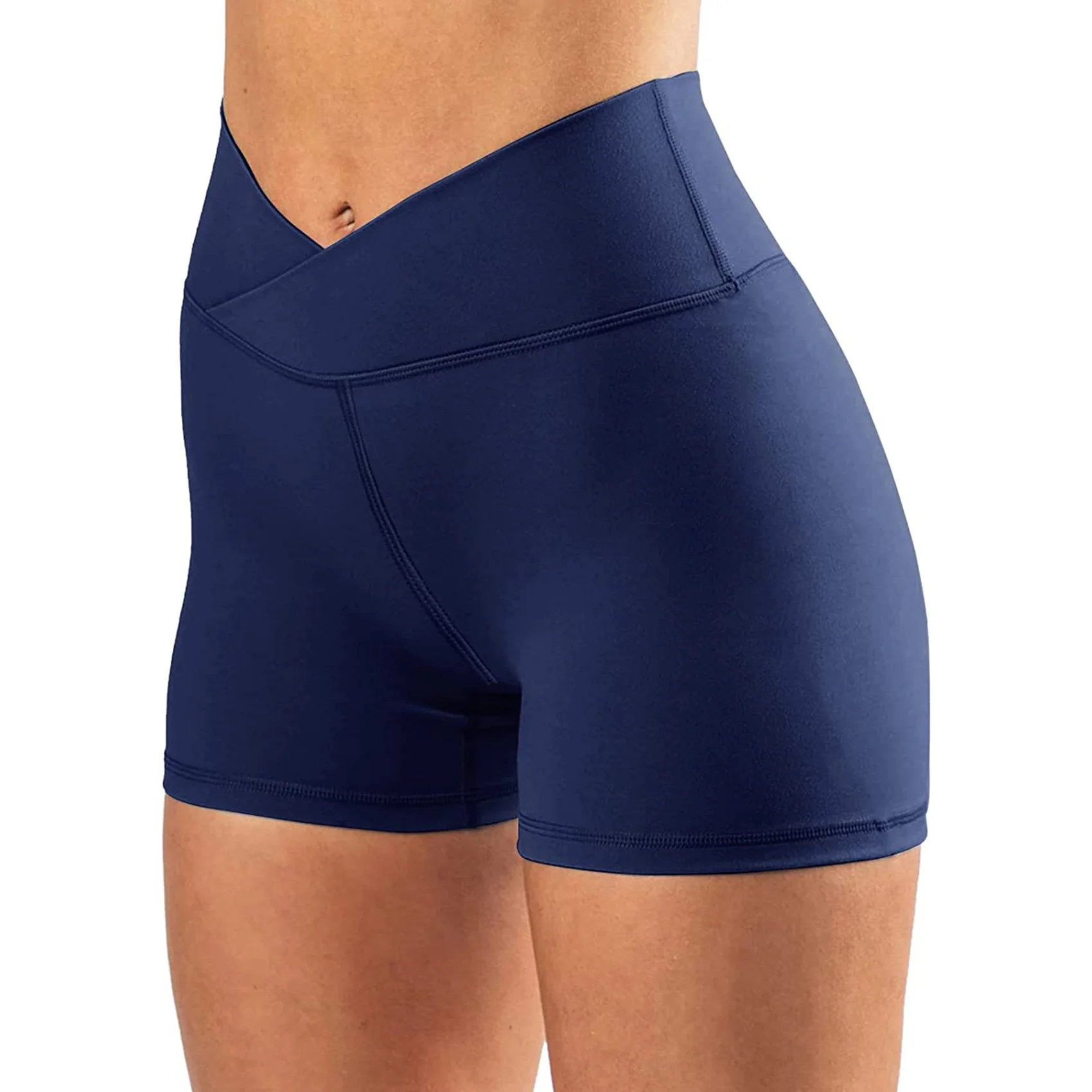 Women Yoga Shorts High Waist Leggings Short Sports Fitness Pants Elastic Running Legging Shorts,L Navy Blue
Women Yoga Shorts High Waist Leggings Short Sports Fitness Pants Elastic Running Legging Shorts,L Navy Blue
