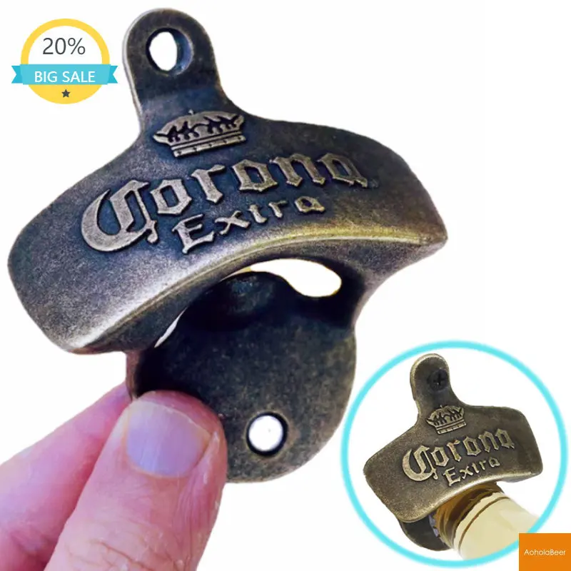 1pc Retro Beer Bottle Opener Wall Mounted Decorative Cafe Bar Wall Hanging Bottle Opener Tool Outdoor BBQ Opener Kitchen Gadgets
1pc Retro Beer Bottle Opener Wall Mounted Decorative Cafe Bar Wall Hanging Bottle Opener Tool Outdoor BBQ Opener Kitchen Gadgets