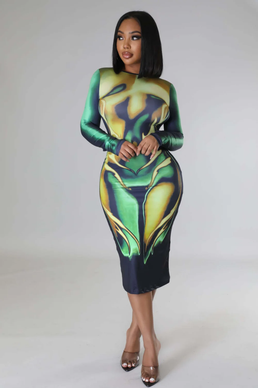 Sexy 3D Human Body Print Women Long Sleeve Party Club Bodycon Streetwear Fall Long Dress 2022 Winter Night Out Clothes Wholesale
Sexy 3D Human Body Print Women Long Sleeve Party Club Bodycon Streetwear Fall Long Dress 2022 Winter Night Out Clothes Wholesale