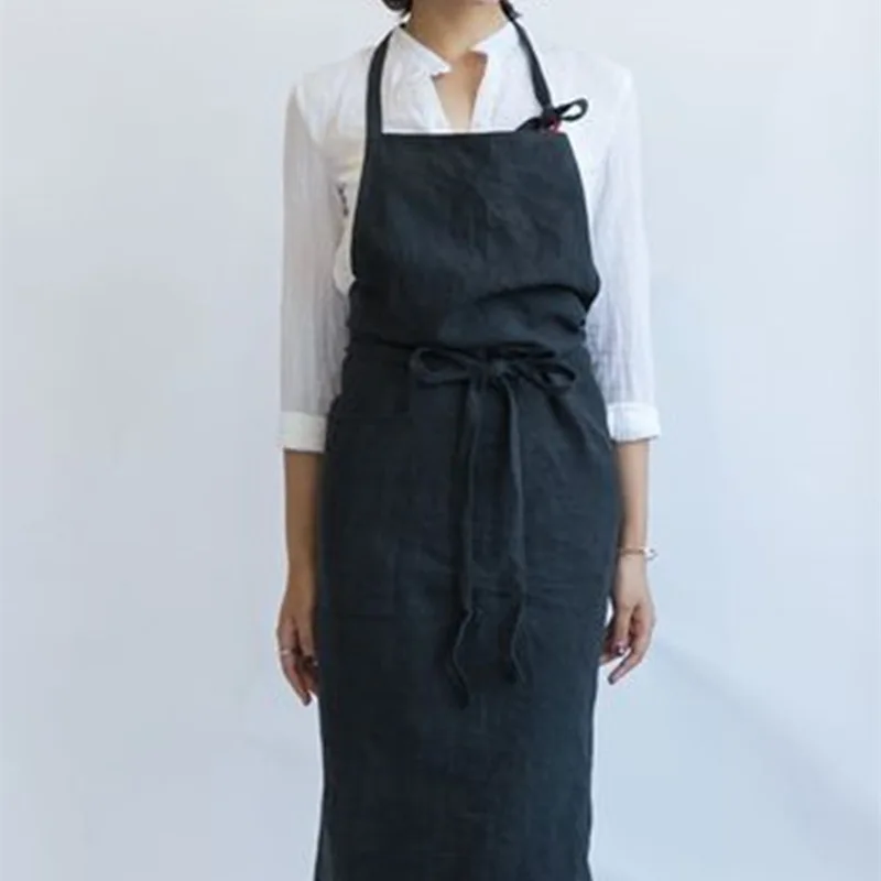 Washed Cotton Aprons Simple Korean Style Unisex Adult Apron for Woman Florist Lady's Kitchen Cooking Cleaning Coffee Bars Use
Washed Cotton Aprons Simple Korean Style Unisex Adult Apron for Woman Florist Lady's Kitchen Cooking Cleaning Coffee Bars Use