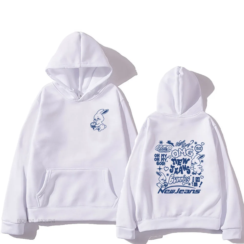 New Jjeans Hoodies Kawaii/Cute Round Neck Long Sleeve Streetwear Women Men Hooded Sweatshirts Y2k Clothes Loose Sense of Design
New Jjeans Hoodies Kawaii/Cute Round Neck Long Sleeve Streetwear Women Men Hooded Sweatshirts Y2k Clothes Loose Sense of Design