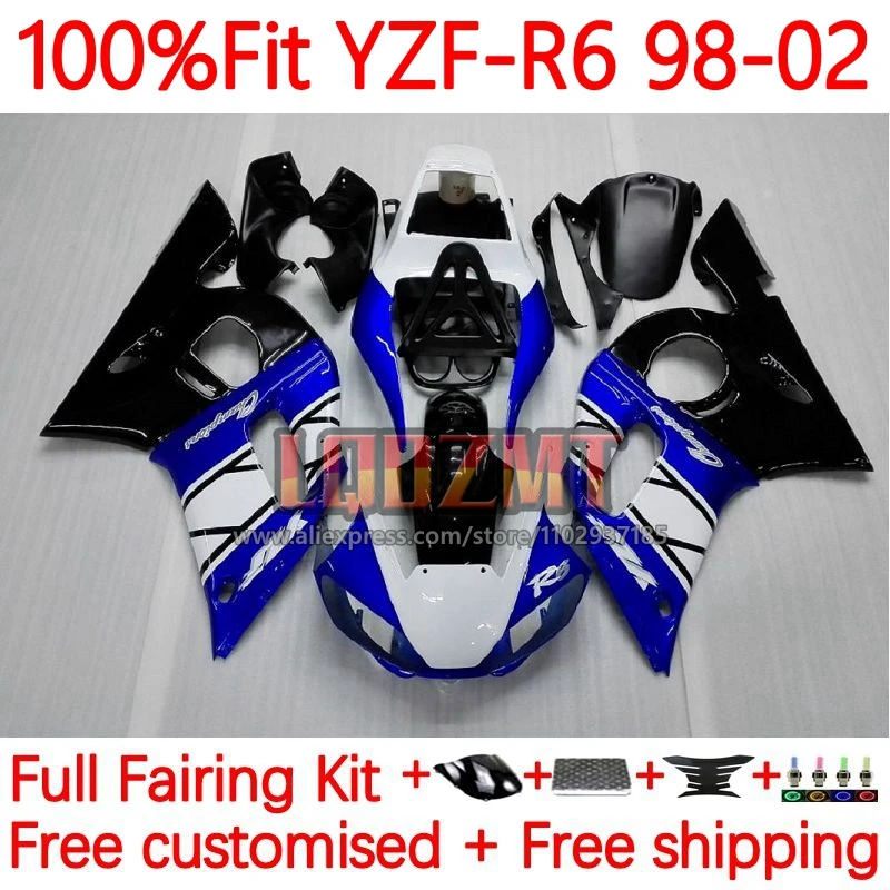 Сине-черный Инжекционный обтекатель для YAMAHA YZF-R6 YZF R6 R 6 600 YZFR6 1998 1999 2000 2001 2002 YZF600 98 99 00 01 02 рамка 7No.3
Сине-черный Инжекционный обтекатель для YAMAHA YZF-R6 YZF R6 R 6 600 YZFR6 1998 1999 2000 2001 2002 YZF600 98 99 00 01 02 рамка 7No.3