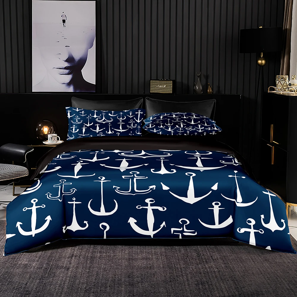 European Blue Bedding Set 2-3pcs,White Vintage Hook Pattern Duvet Cover,1-2 Pillowcases for Hot Sale Quality Soft Queen King Set 
European Blue Bedding Set 2-3pcs,White Vintage Hook Pattern Duvet Cover,1-2 Pillowcases for Hot Sale Quality Soft Queen King Set